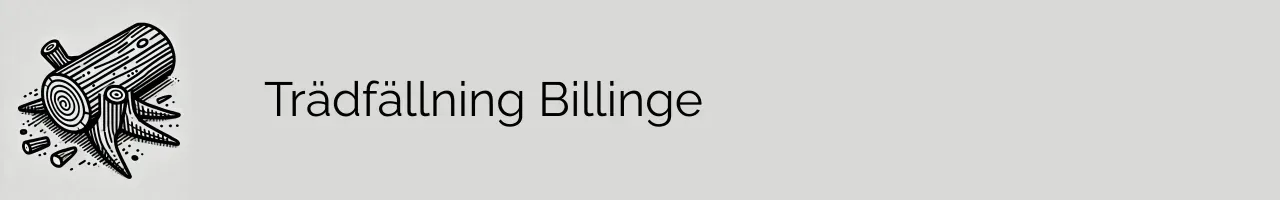 Trädfällning Billinge