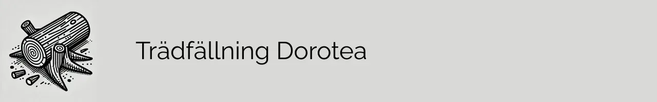 Trädfällning Dorotea