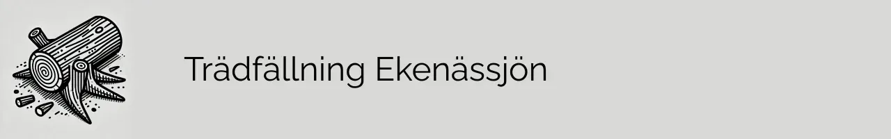 Trädfällning Ekenässjön