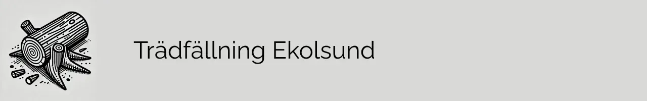 Trädfällning Ekolsund