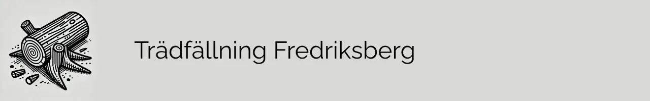 Trädfällning Fredriksberg