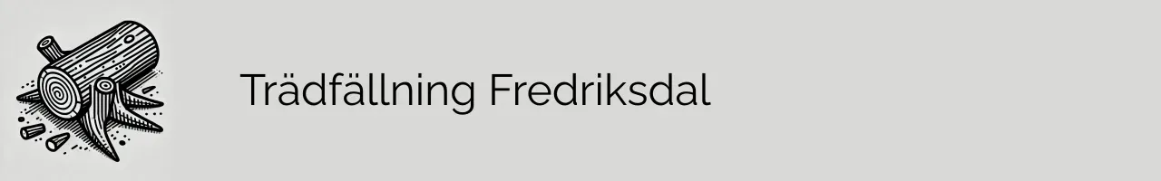 Trädfällning Fredriksdal