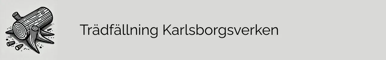 Trädfällning Karlsborgsverken