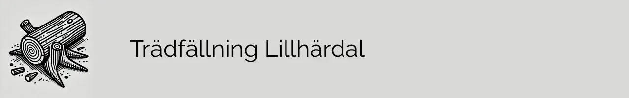 Trädfällning Lillhärdal