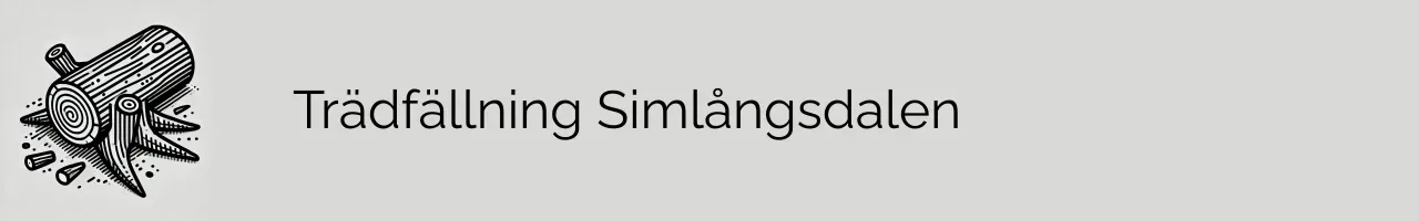 Trädfällning Simlångsdalen