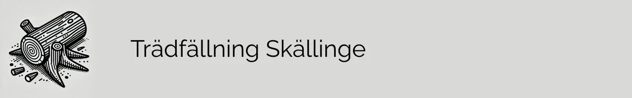 Trädfällning Skällinge